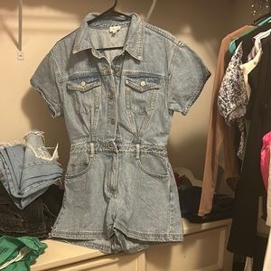 Women’s Denim Romper